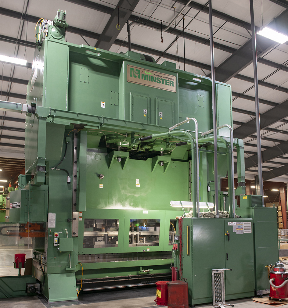 E2-1200 Minster Press at Pax machine